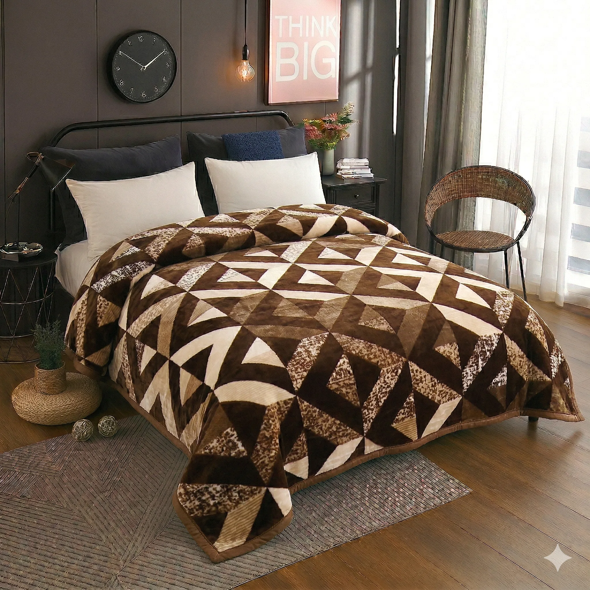 Super Cloudy double bed blanket — bulk supply pattern