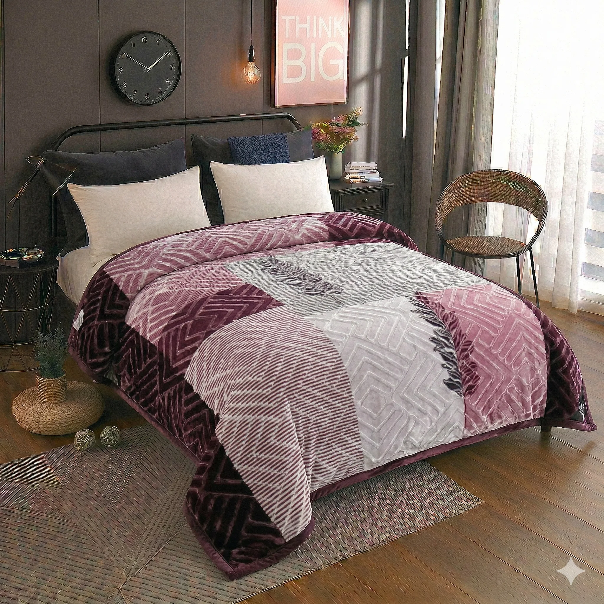 Super Cloudy double bed blanket — retail chain design