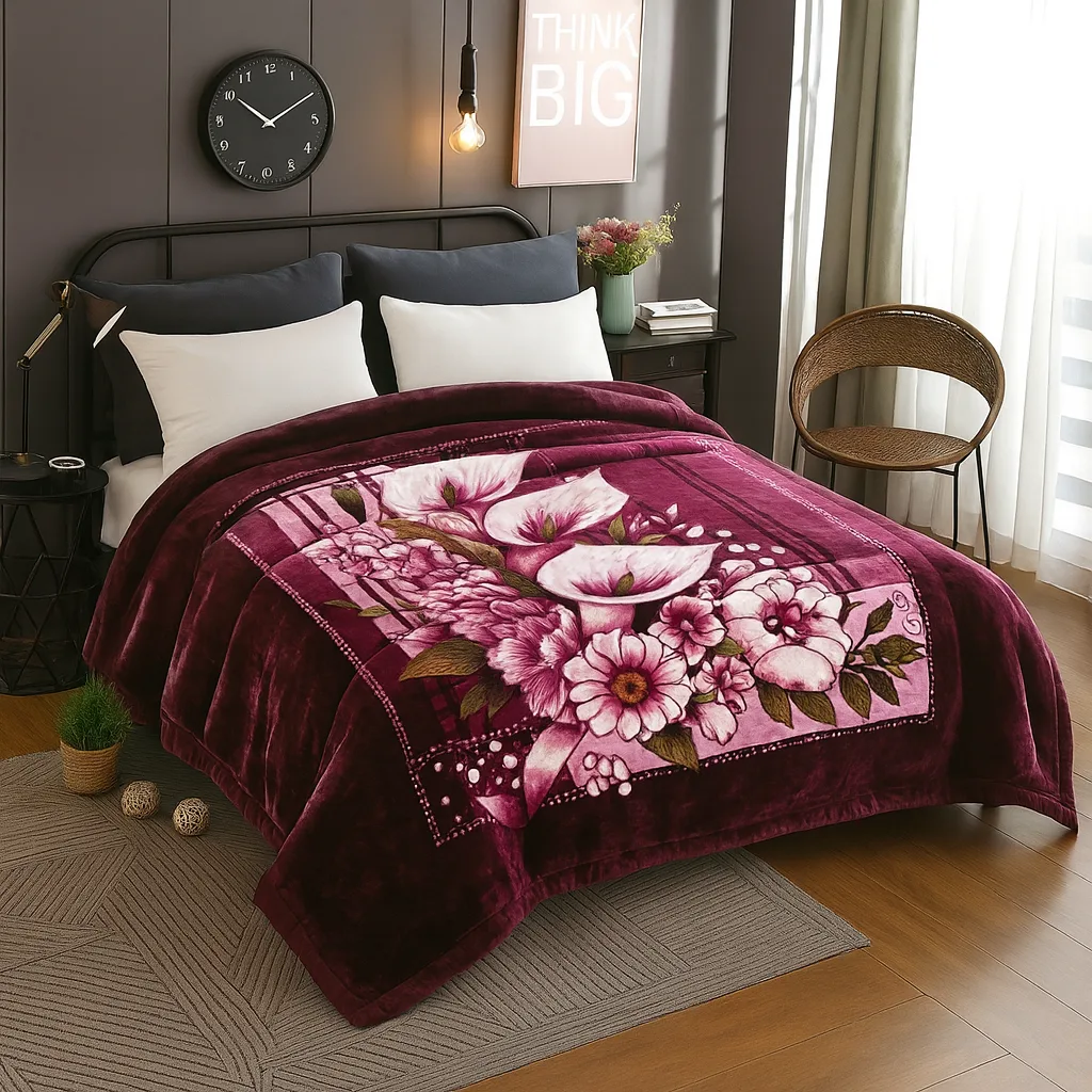 Super Cloudy double bed — soft-pile retail blanket