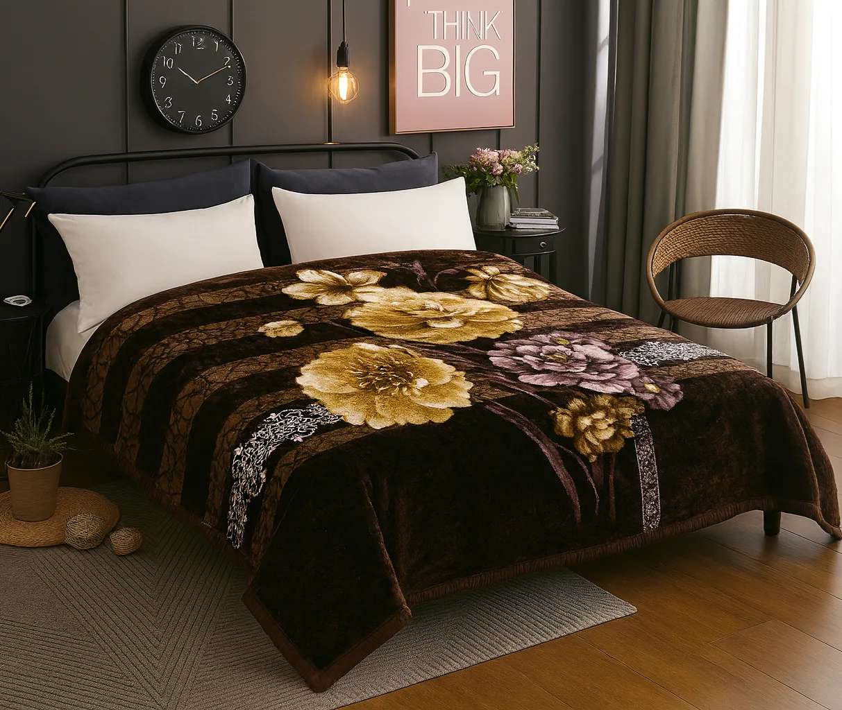 Super Cloudy Blanket double bed — bulk programme design