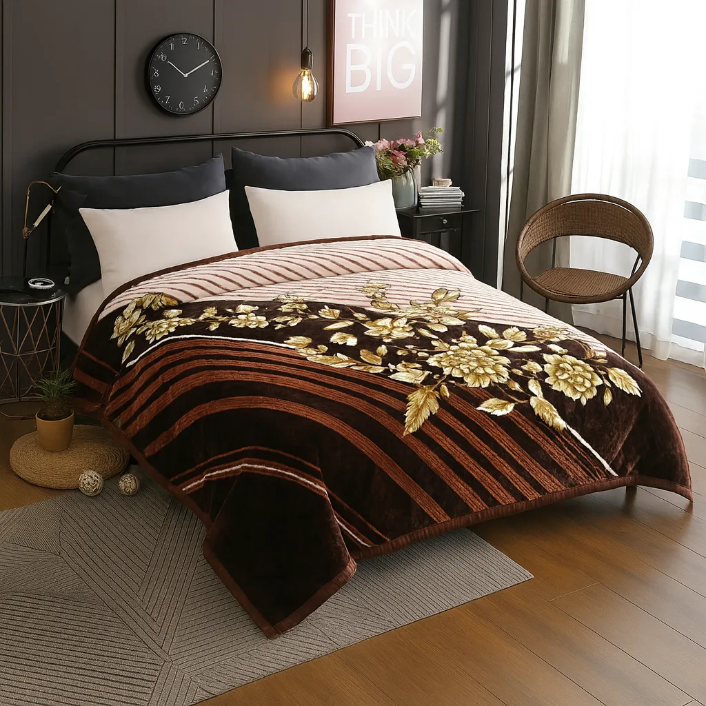 Super Cloudy double bed blanket — wholesale design pattern