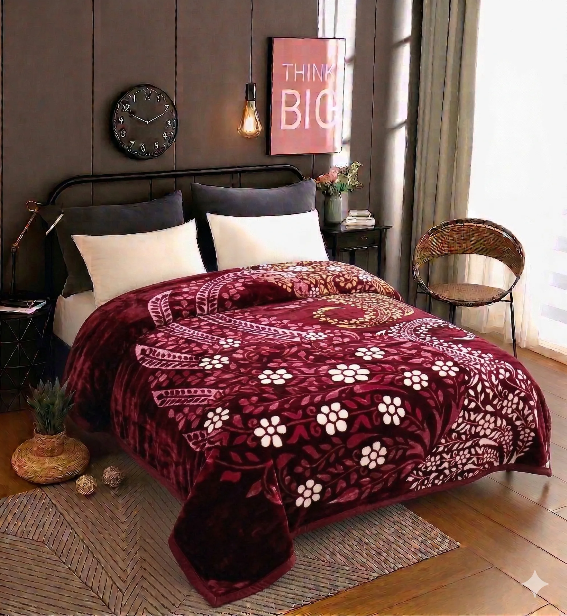 Mink blanket wholesale double bed — bulk programme