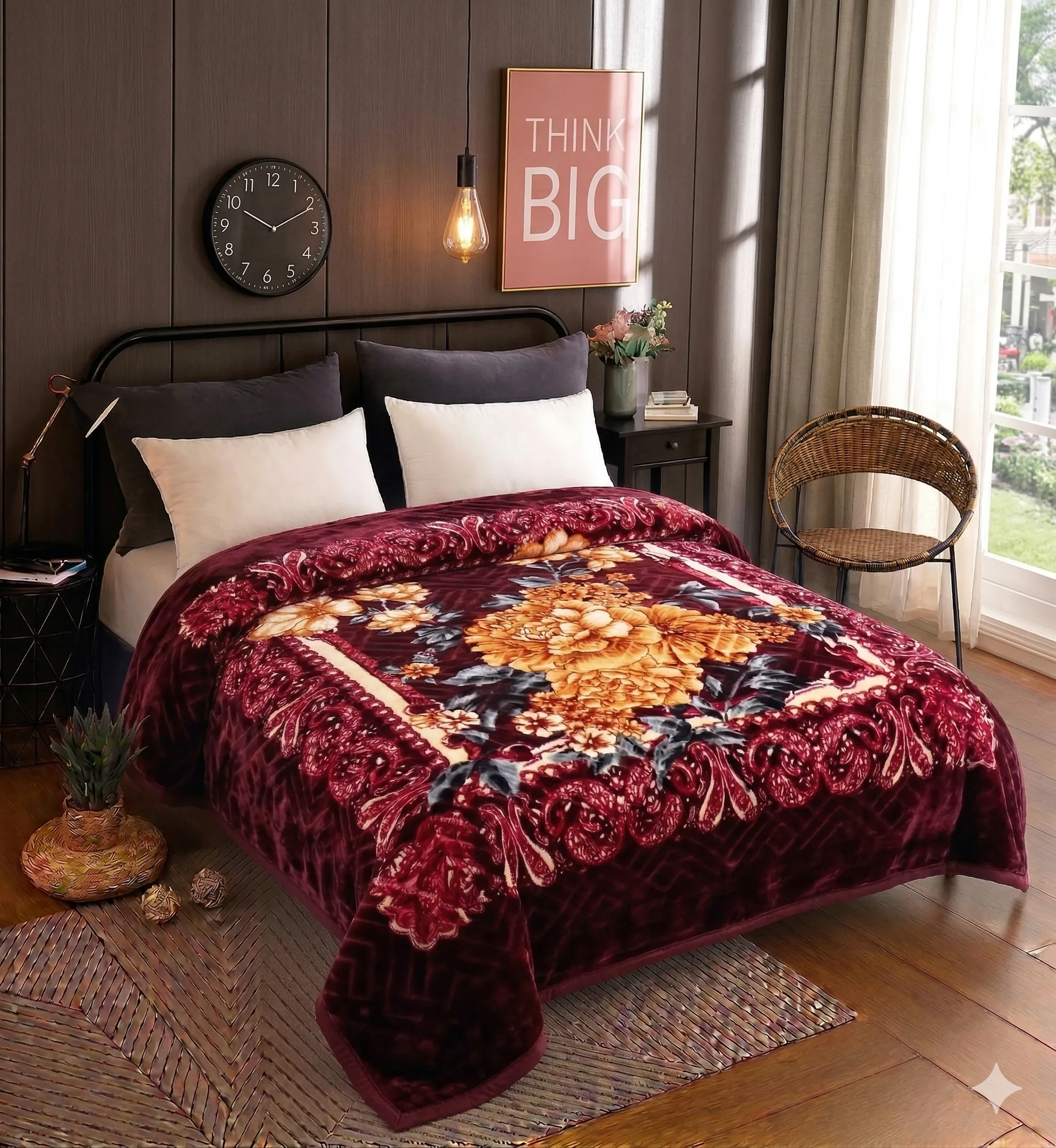 Super soft mink double bed — gifting tier mink blanket