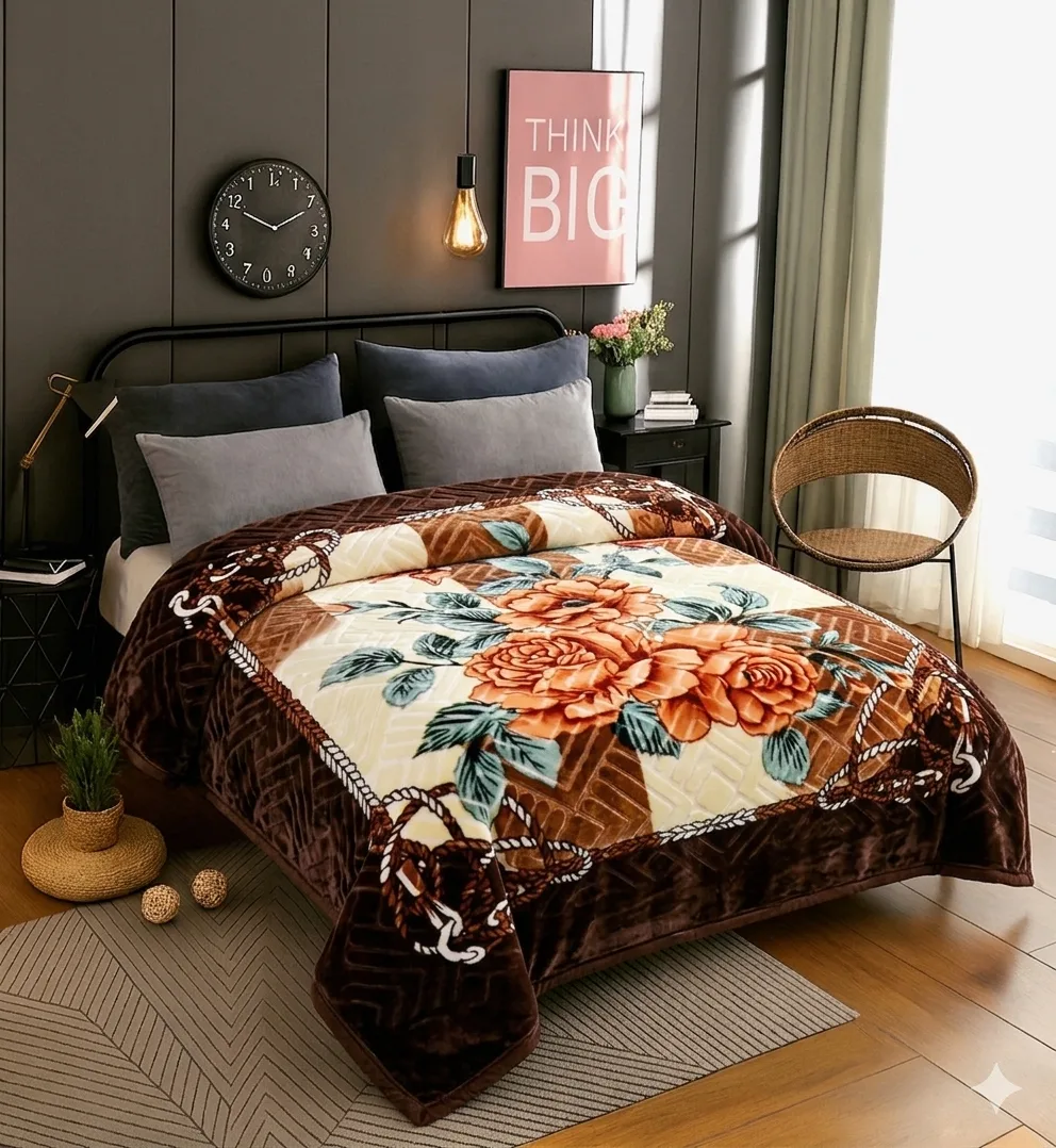 Mink blanket manufacturer double bed — private label ready