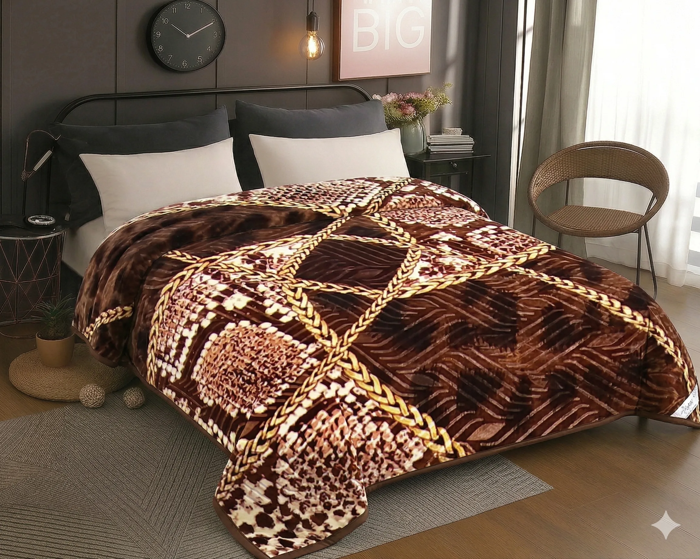 Super soft mink double bed — wholesale distributor SKU