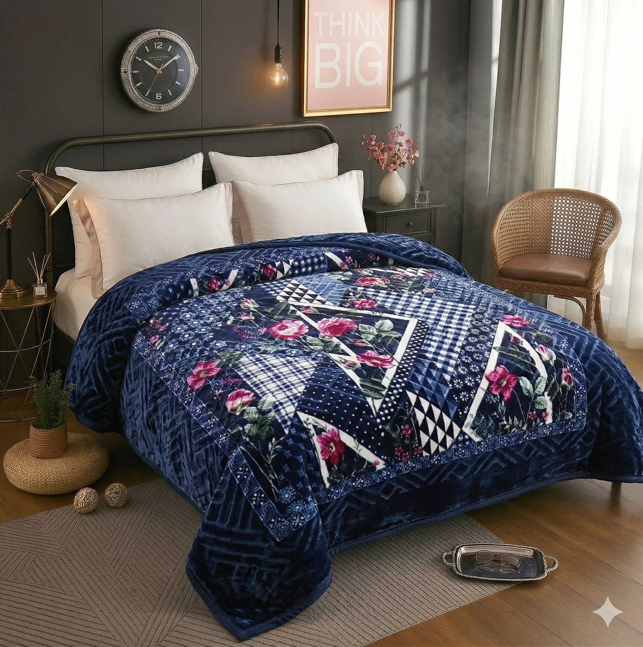 Super soft mink double bed — e-commerce flagship blanket