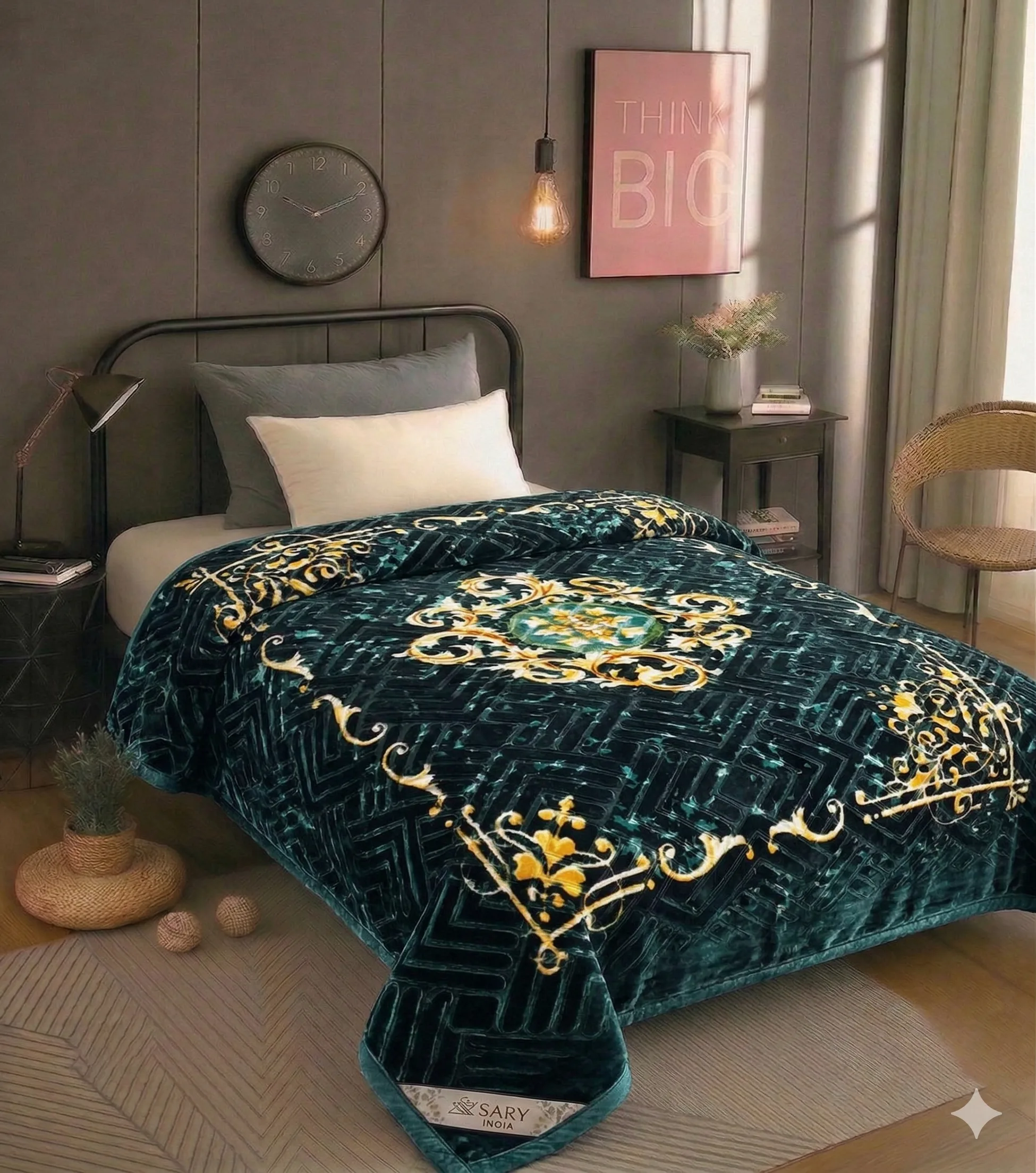 Single bed vs double bed blanket inventory